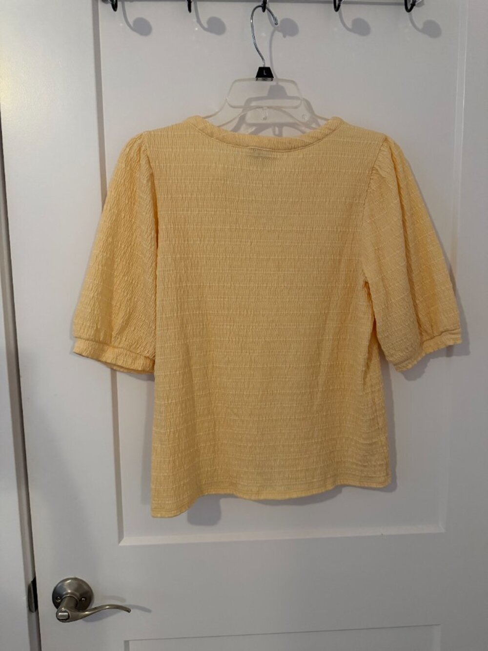 LOFT Outlet Yellow Top - Picture 4 of 4